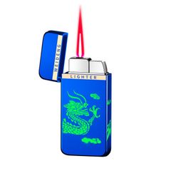 Bật lửa khò hình rồng có đèn led đổi màu WD881