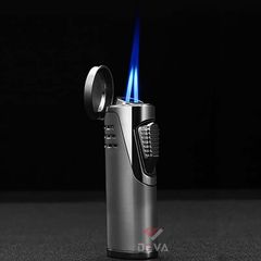 Bật lửa Jobon khò chéo 2 tia ga lộ thiên kèm đục ZB 330