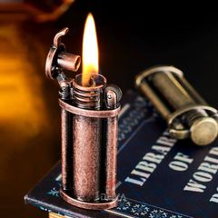 Bật lửa xăng đá phong cách giả cổ retro DC1-2