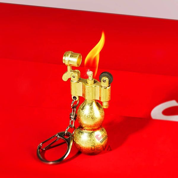 Bật lửa xăng đá Dolphin hình quả hồ lô phước lành HY-738