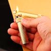 Bật lửa thủ công đồng nguyên khối phong cách Hermes TC45