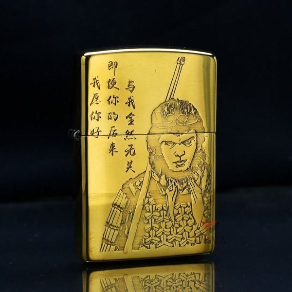 Zippo Khắc Mối Tình Truyền Kiếp Của Ngộ Không Chí Tôn Bảo ZN394