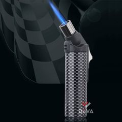 Bật lửa Honest khò 1 tia cầm tay ô cửa bình ga trong suốt BCZ 800