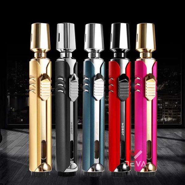 Bật lửa Jobon khò 3 tia cán dài ô chứa ga trong suốt ZB 993