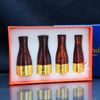 Set tẩu Cigar 4 size Lubinski gỗ cẩm mạ vàng TG12