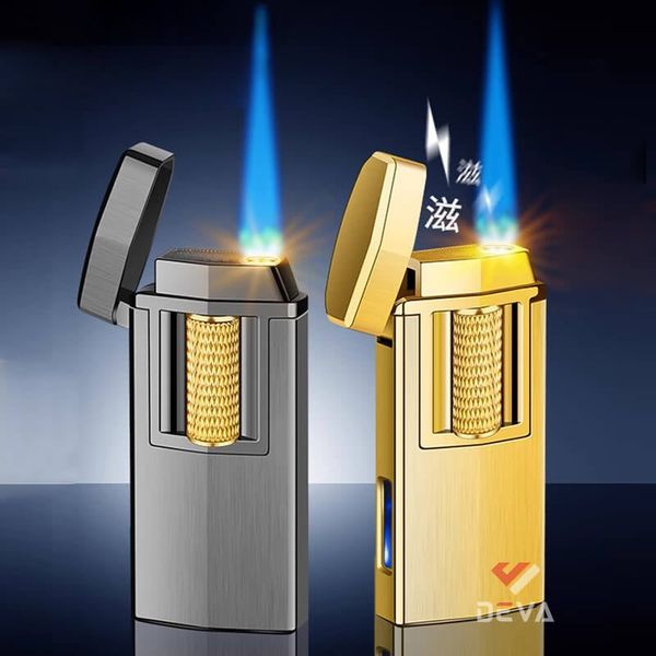 Bật lửa ga điện sạc USB con xoay khò 1 tia 919