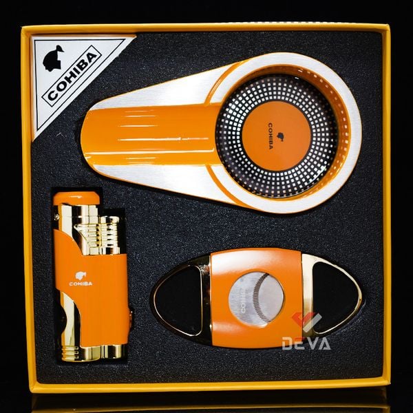 Set phụ kiện Cigar chính hãng Cohiba bộ 3 món HB359