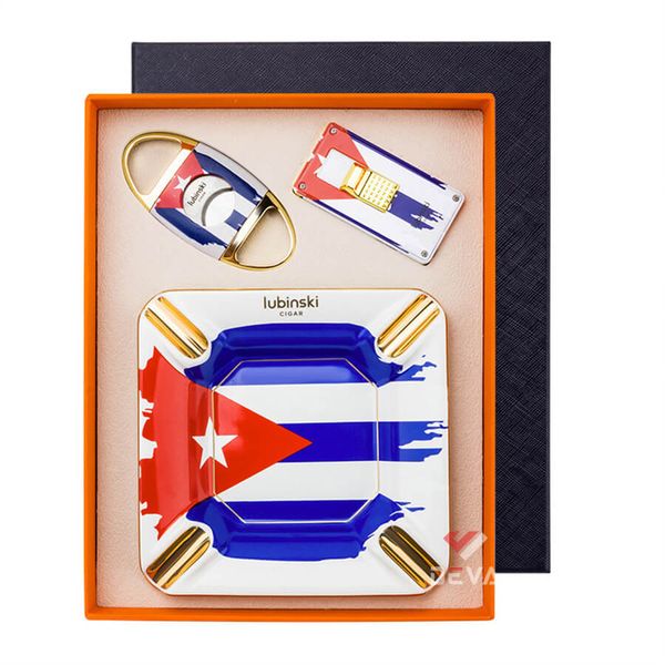 Set phụ kiện Cigar chính hãng Lubinski 3 món YJA 80024