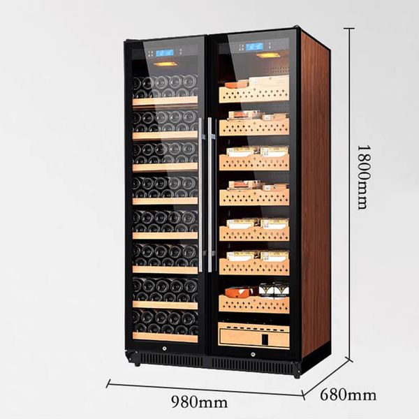 Tủ bảo quản cigar rượu vang loại to H2280