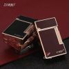 Bật lửa xăng đá Zorro tay đánh lửa ngang sơn mài Z612-205