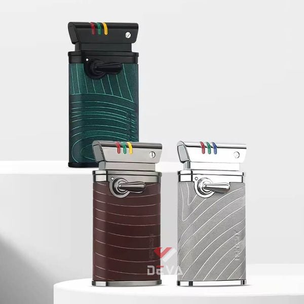 Bật lửa xăng đá chính hãng Honest cần gạt đánh lửa tự động BCZ809