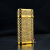 Bật Lửa Ga Đá Cartier Mạ Vàng Đính Đá Kim Cương K033