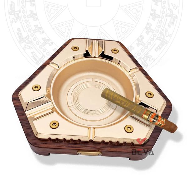 Gạt tàn cho Cigar 3 điếu Jifeng hình lục giác JF 3038