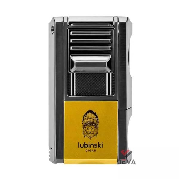 Bật lửa Lubinski khò 1 tia kèm bộ phụ kiện Cigar YJA 10057