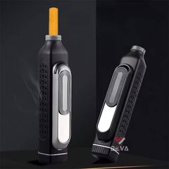 Gạt tàn di động Deshan kèm bật lửa điện DS-01