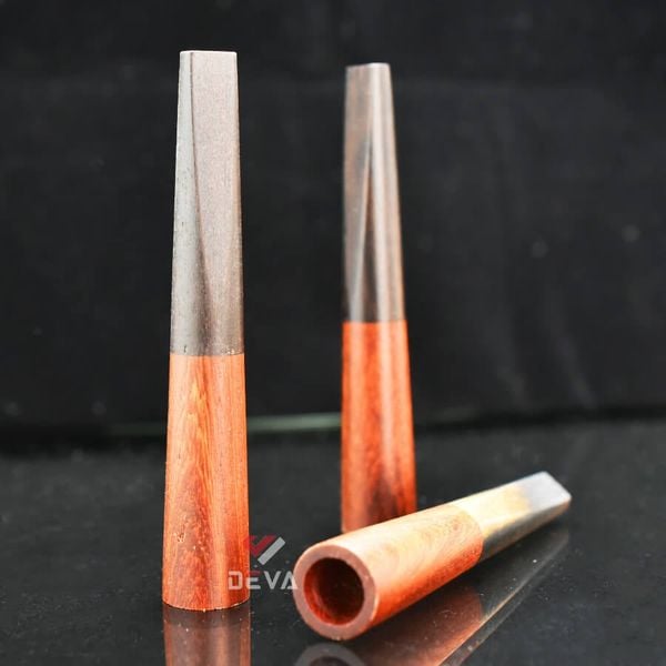 Tẩu thân gỗ cho điếu size nhỏ TG10