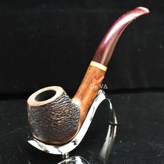 Tẩu thuốc sợi thân gỗ kèm lõi thép gắn thuốc lá TG21