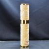 Ống xương đựng Cigar 1 điếu cao cấp khắc nổi tứ linh OX01