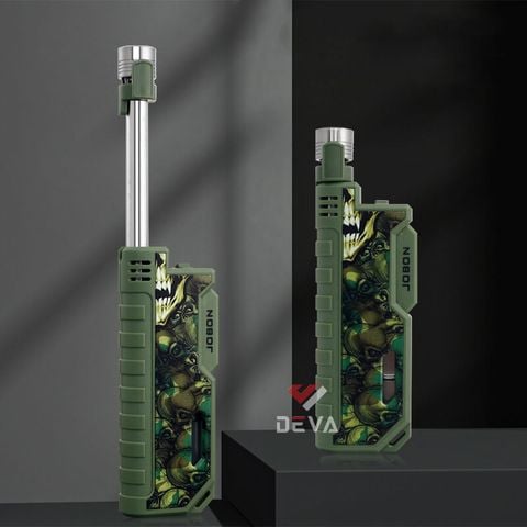 Bật lửa chính hãng Jobon khò 1 tia cổ dài có khóa ga ZB 196