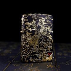 Bật lửa xăng Zorro phượng hoàng mạ vàng bản giới hạn Z2-1077