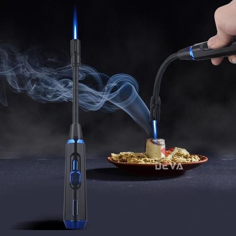 Bật lửa ga chính hãng Honest khò 1 tia cổ dài uốn dẻo BCZ 829