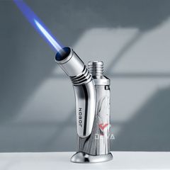 Bật lửa chính hãng Jobon khò đại 1 tia có chốt khóa gas ZB 667