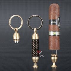 Móc chìa khóa Honest dụng cụ xiên và đục Cigar BCD 089