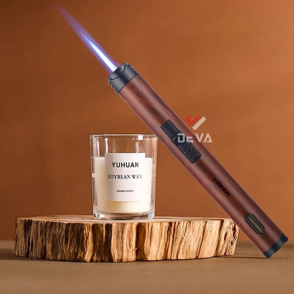 Bật lửa chính hãng Honest khò 1 tia cán dài BCZ 828