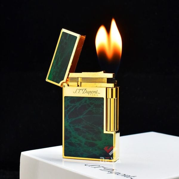 Dupont Hồng Kông Sơn Mài Hoạ Tiết Vân Đá Xanh Lục D38