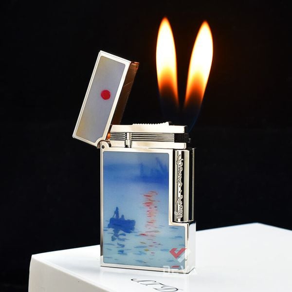 Dupont Sơn Mài 2 Lửa Tranh Impression Sunrise của Monet D2C27