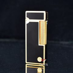 Bật Lửa Dunhill Hồng Kông Sơn Mài Viền Nhỏ DHL01