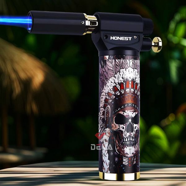 Bật lửa gas Honest khò đại 1 tia để bàn BCH 547