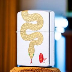 Bật lửa Zorro chủ đề năm con Rắn Ất Tỵ 2025 bản giới hạn Z2-1176