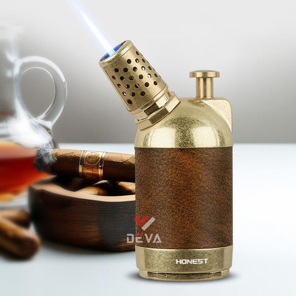 Bật lửa Honest khò đại 1 tia bình chứa gas lớn kèm đục BCZ 841