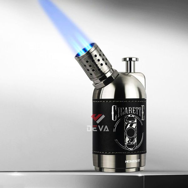 Bật lửa chính hãng Honest khò 4 tia bình chứa gas lớn kèm đục BCZ 842