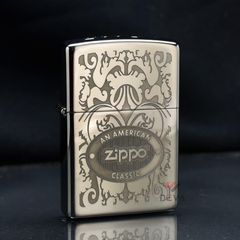 Zippo Distinctive Top Khắc Hoa Văn Chủ Đề An American Classic Z196