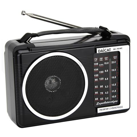 Đài nghe FM Radio cho người già DAICAT DC-701AC