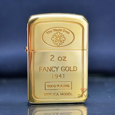 Bật lửa zippo tái bản 1941 mạ vàng Fancy Gold Z203