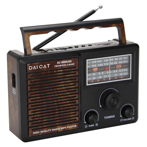 Đài nghe sóng phát thanh Raido DAICAT 8888URT