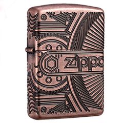 Zippo Armor Luxury Gears Antique Z244