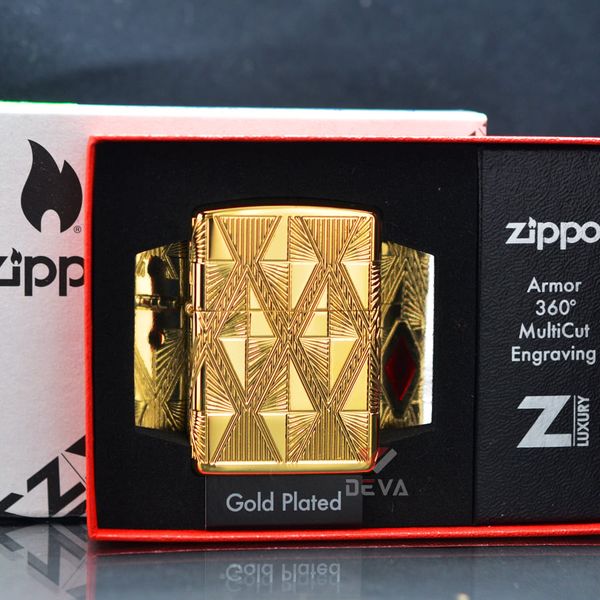 Zippo Bản Đặc Biệt Vân Kim Cương Luxury Diamond Design Z248