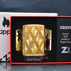 Zippo Bản Đặc Biệt Vân Kim Cương Luxury Diamond Design Z248