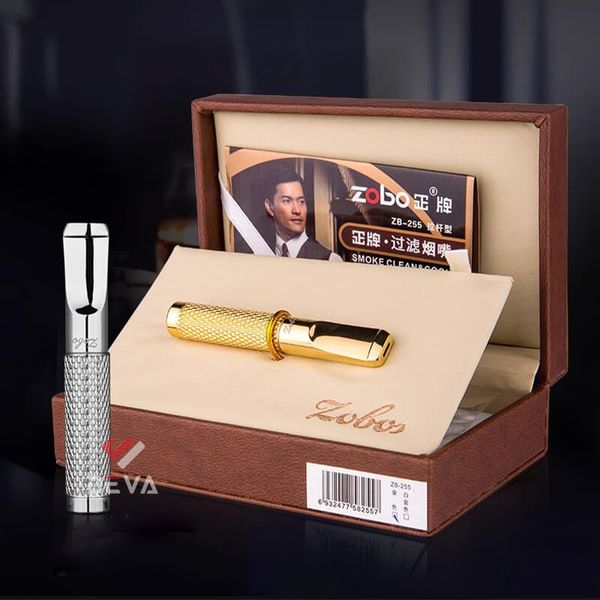 Tẩu lọc thuốc mạ vàng Zobo ZB 255