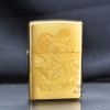Zippo Khắc Hình Rắn Hổ Mang Chúa Z252
