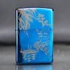 Mẫu zippo khắc chữ Nhẫn mạ vàng Z263