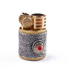 Bật lửa ốp bạc 925 Zorro Z583A