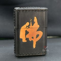 Zippo Bọc Da Chủ Đề Phật Bà Quán Thế Âm Bồ Tát ZN14