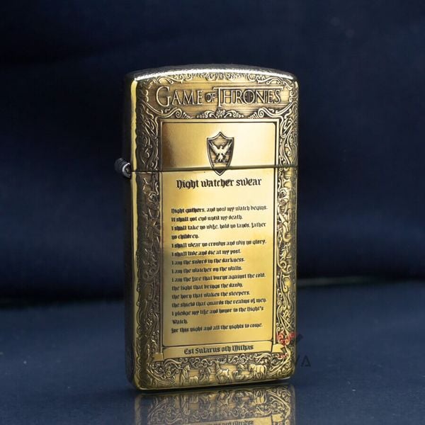 Zippo Slim Khắc Trò Chơi Vương Quyền Game Of Thrones ZK03