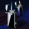 Bật ga đá 2 lửa kèm đèn pin F509