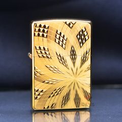 Zippo mạ vàng Gold Plate ZN20